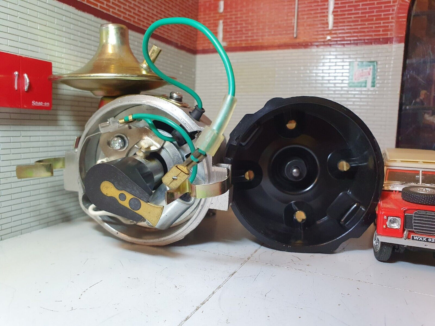 Land Rover Verteiler Serie 2,25 2,5 3 Lucas Typ 45D 12 V komplett