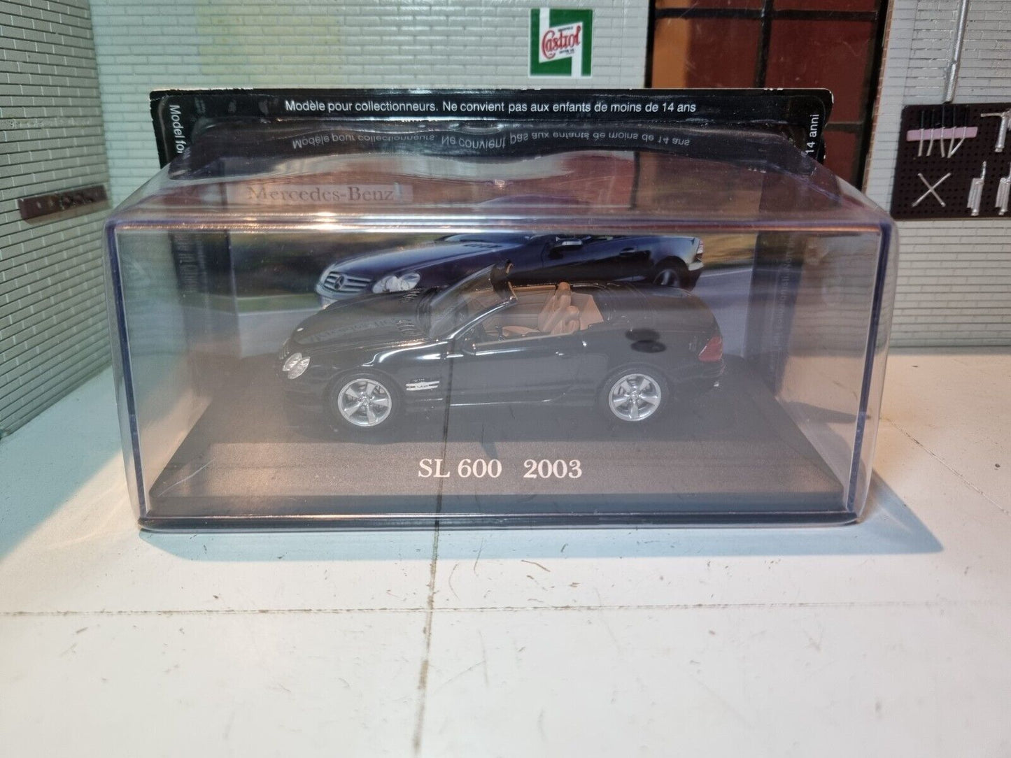 Mercedes 2003 SL600 Ex Magazine 1:43