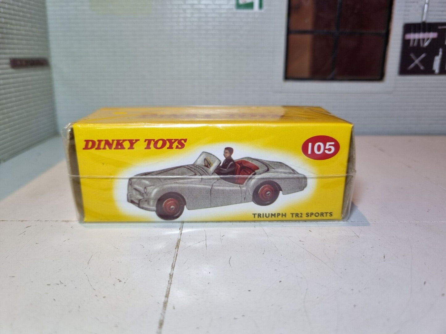 Triumph TR2 Sports #105 Dinky