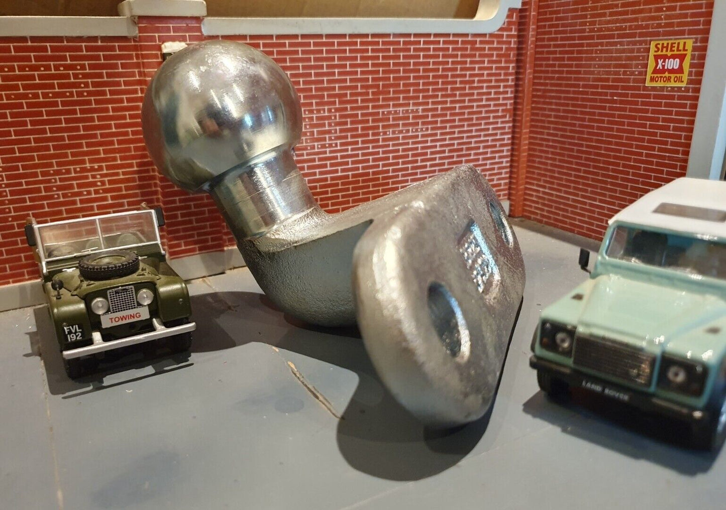 Anhängerkupplung 3,5 Tonnen 568872 & Montagesatz Land Rover Serie 1 2 3