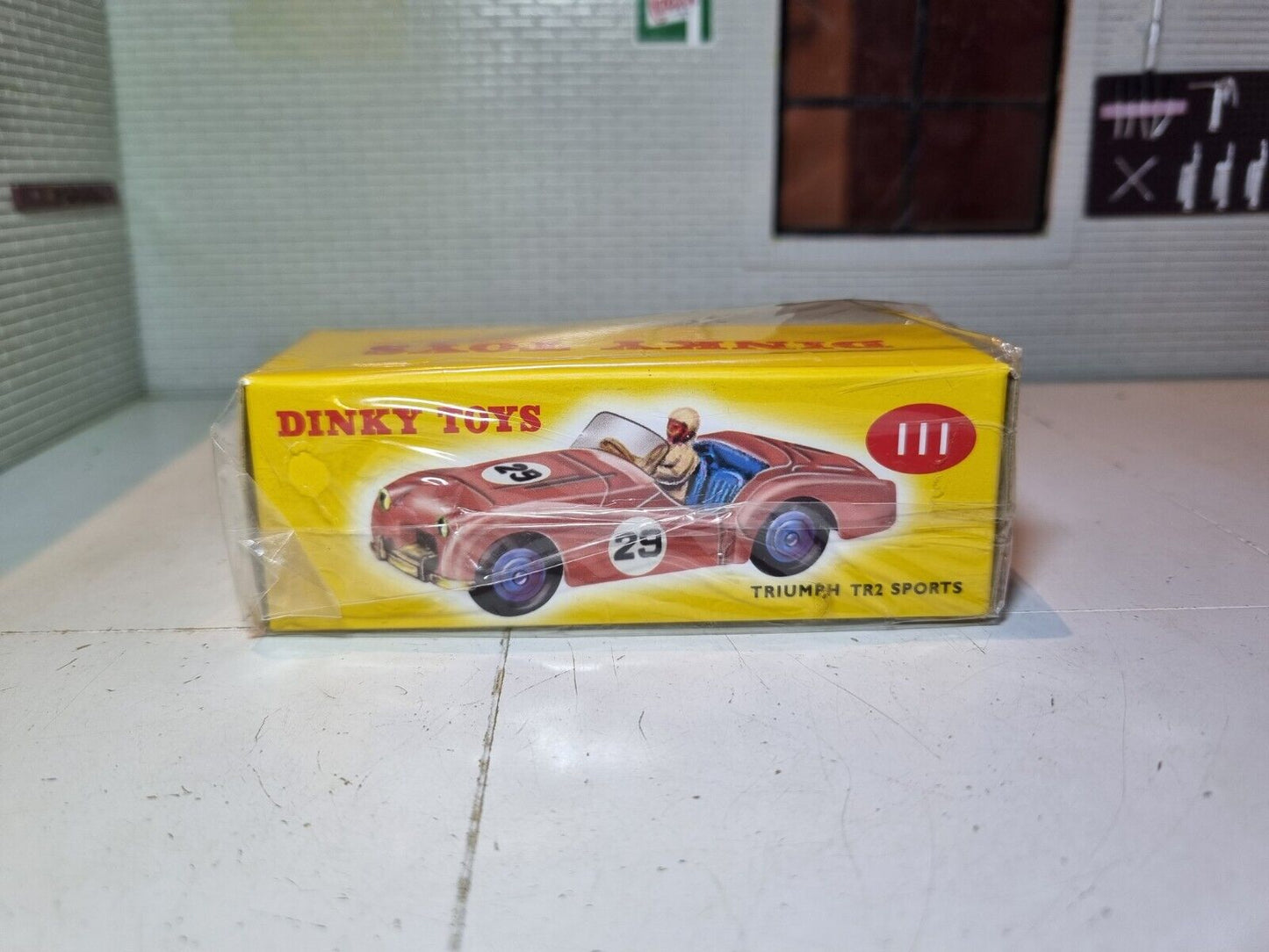 Triumph TR2 Sports #111 Dinky