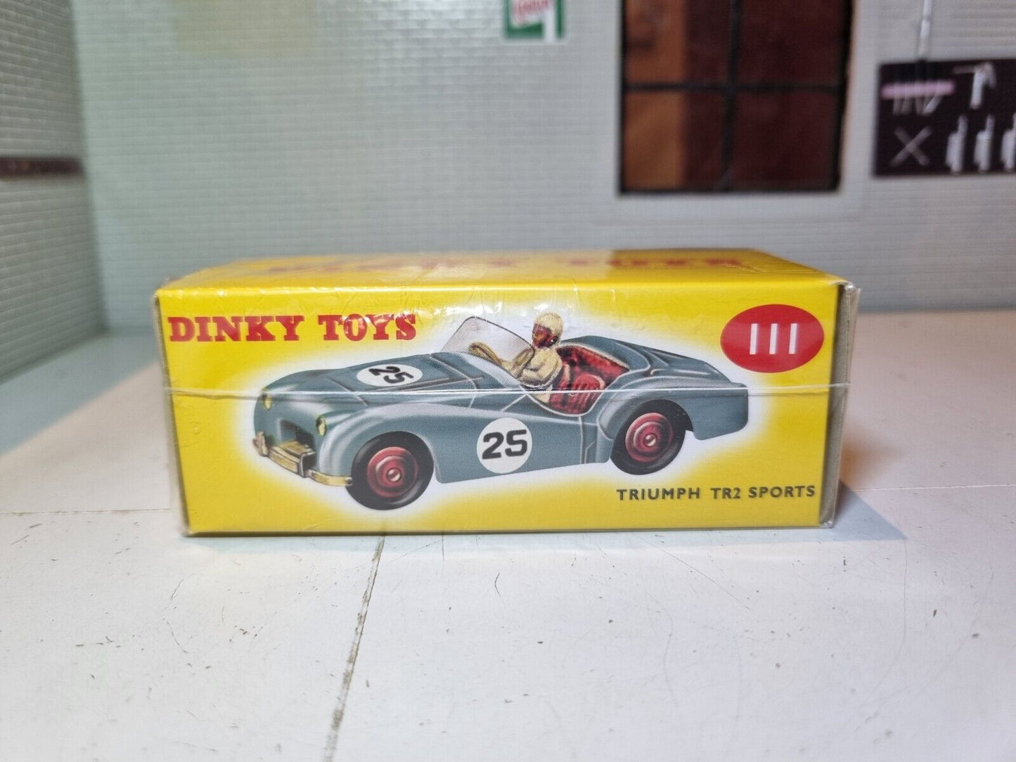 Triumph TR2 Sports #111 Dinky