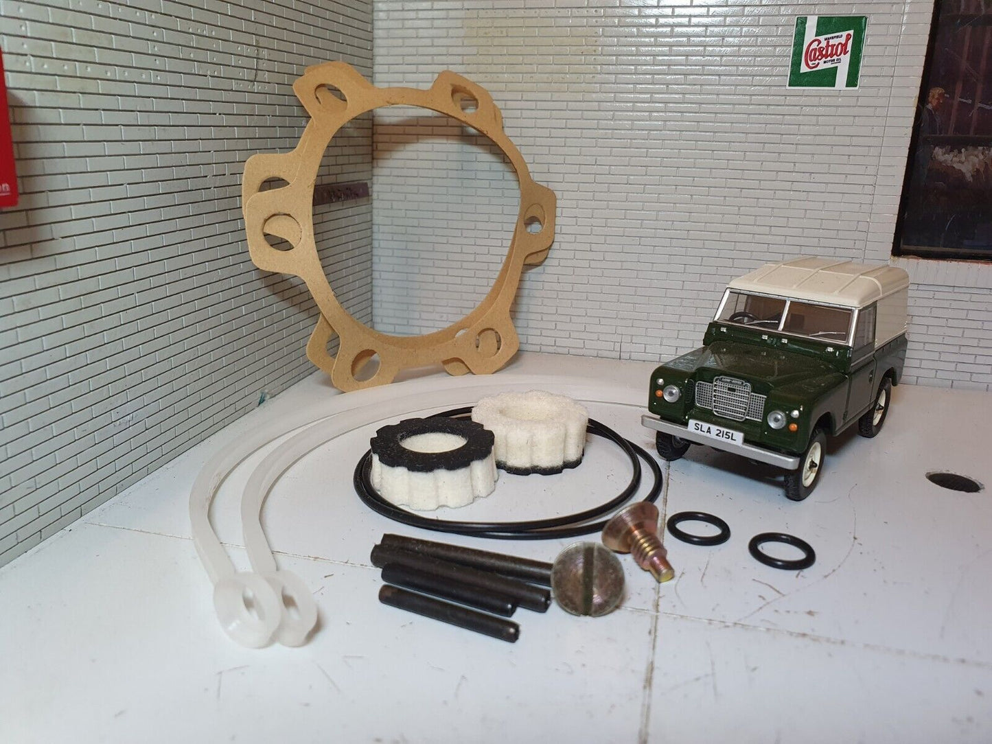 Land Rover Serie 1 2 2a 3 Fairey FWH Freilaufnabe Service Dichtungssatz RTC7136