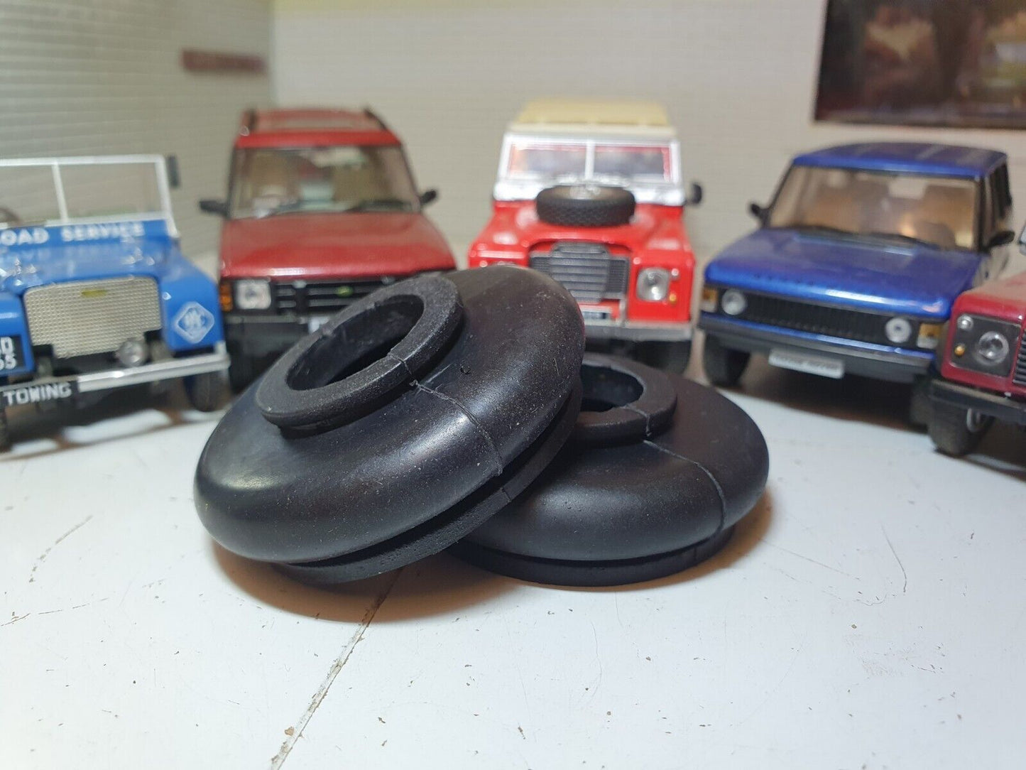 Land Rover Series 1 2 2a 3 Steering Track Rod End Boot Set 214649 x6