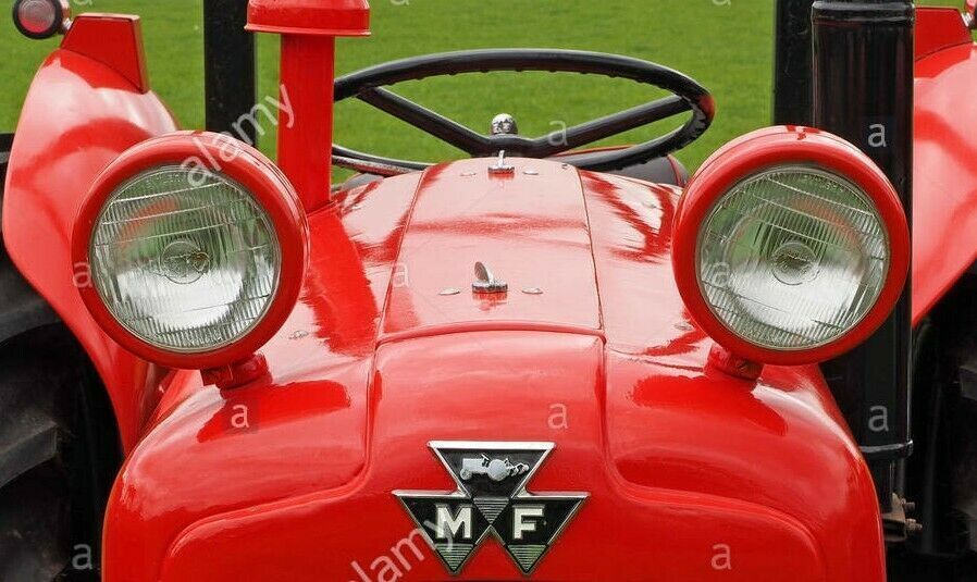 Bonnet Mounted Tractor HeadLamps Butlers x2