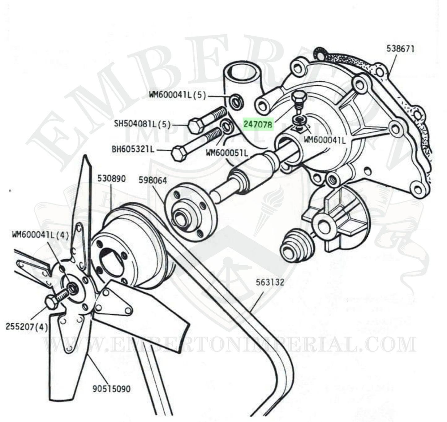 Land Rover Rocker Cover Breather Cap Location Screw 515291