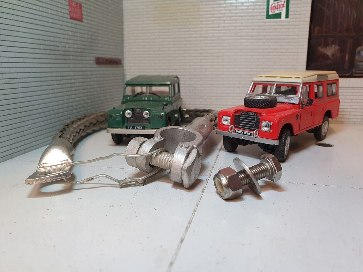 Land Rover Series 2a 3 Heavy Duty Battery Earth Lead 623210 551318