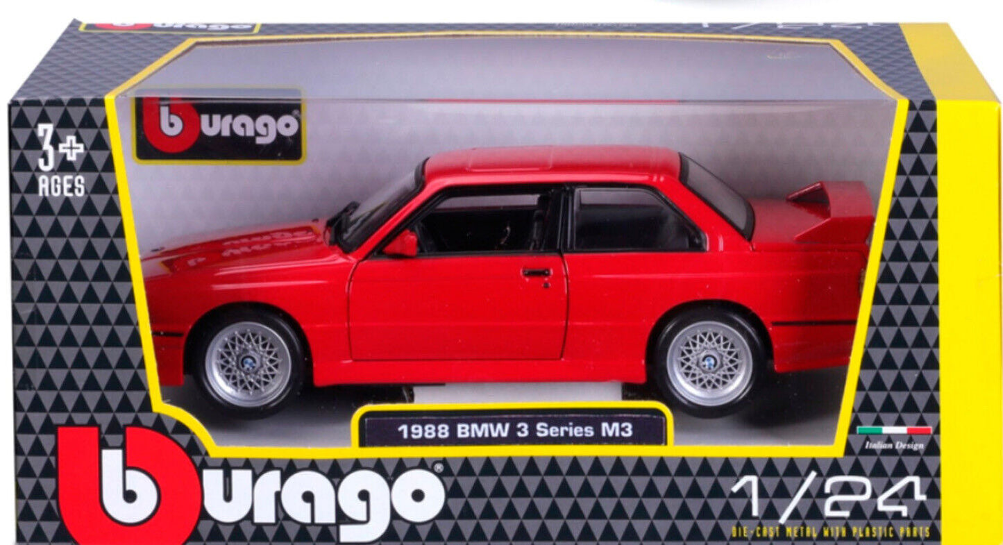BMW 1988 M3 E30 Série 3 21100 Bburago 1:24