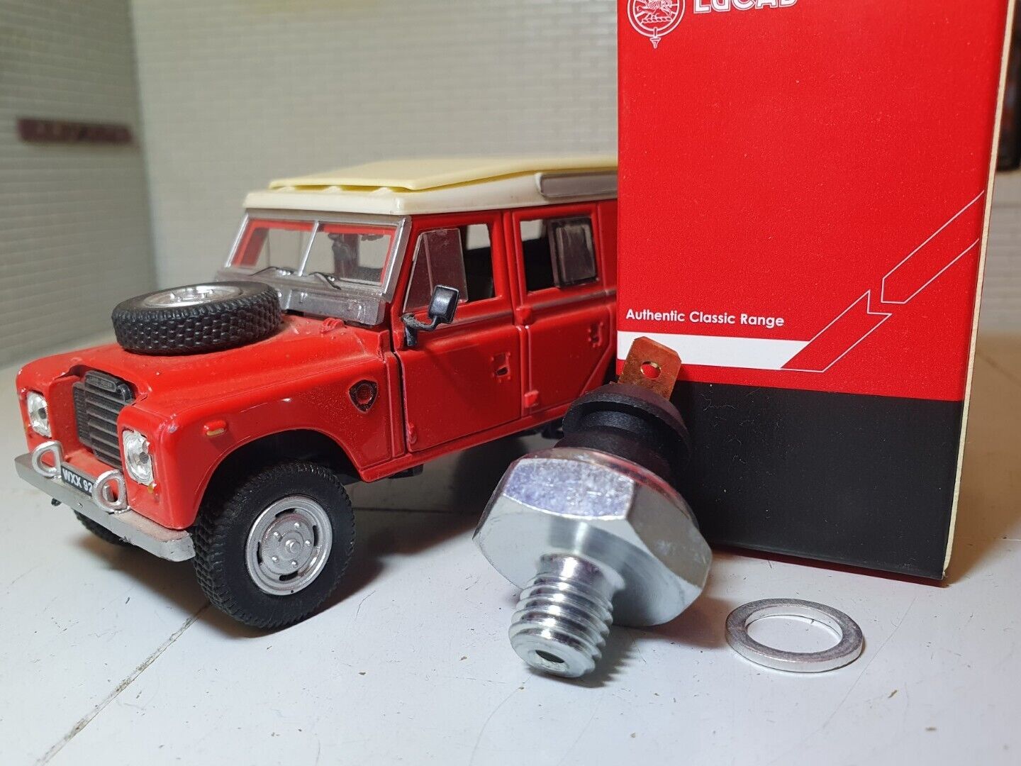 Land Rover Series Engine Oil Pressure Warning Switch Lucas 240526