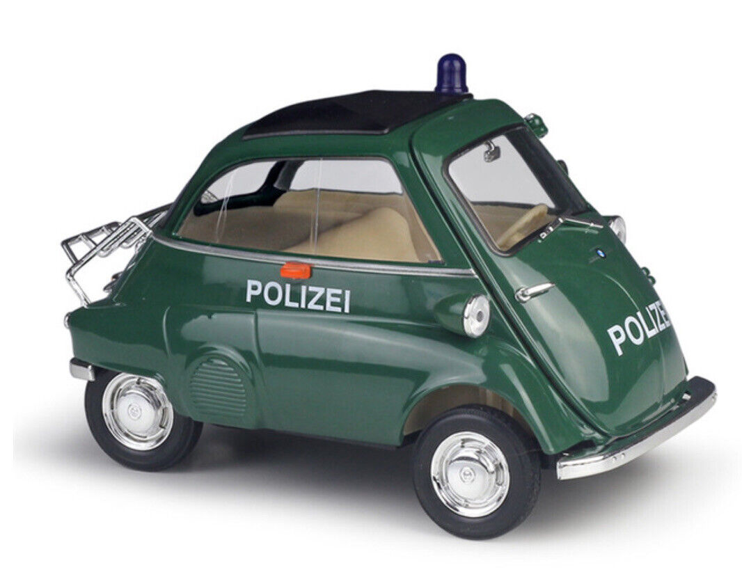 BMW 1951 Police Isetta Bubble Car 24096 Welly 1:18