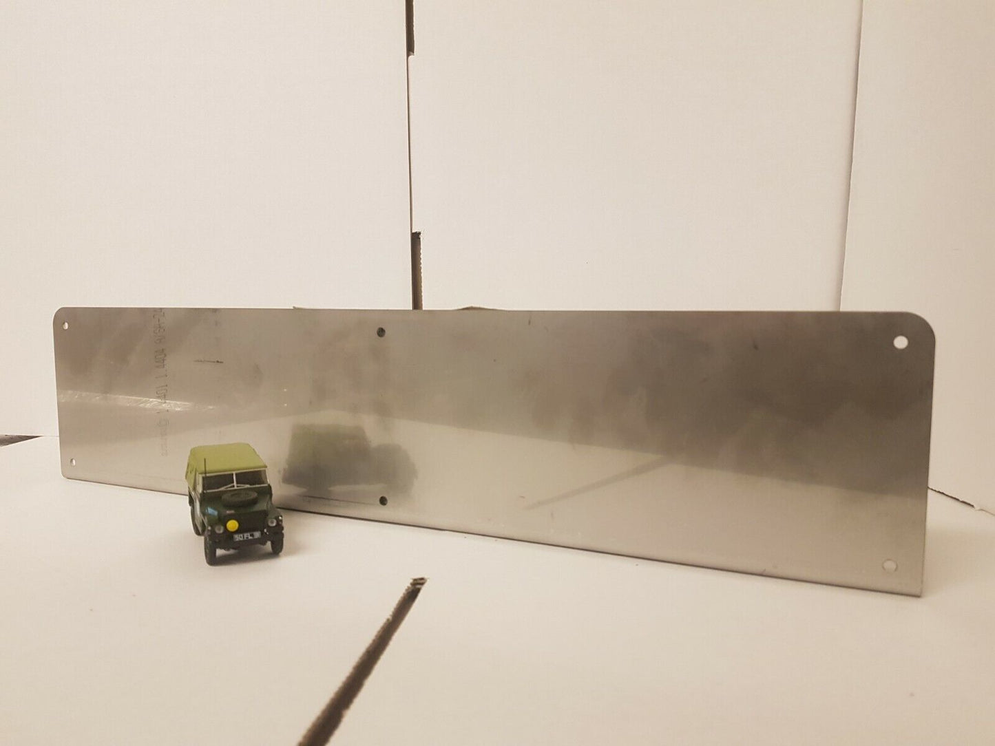 Bumper Number Plate Bracket Stainless 577143