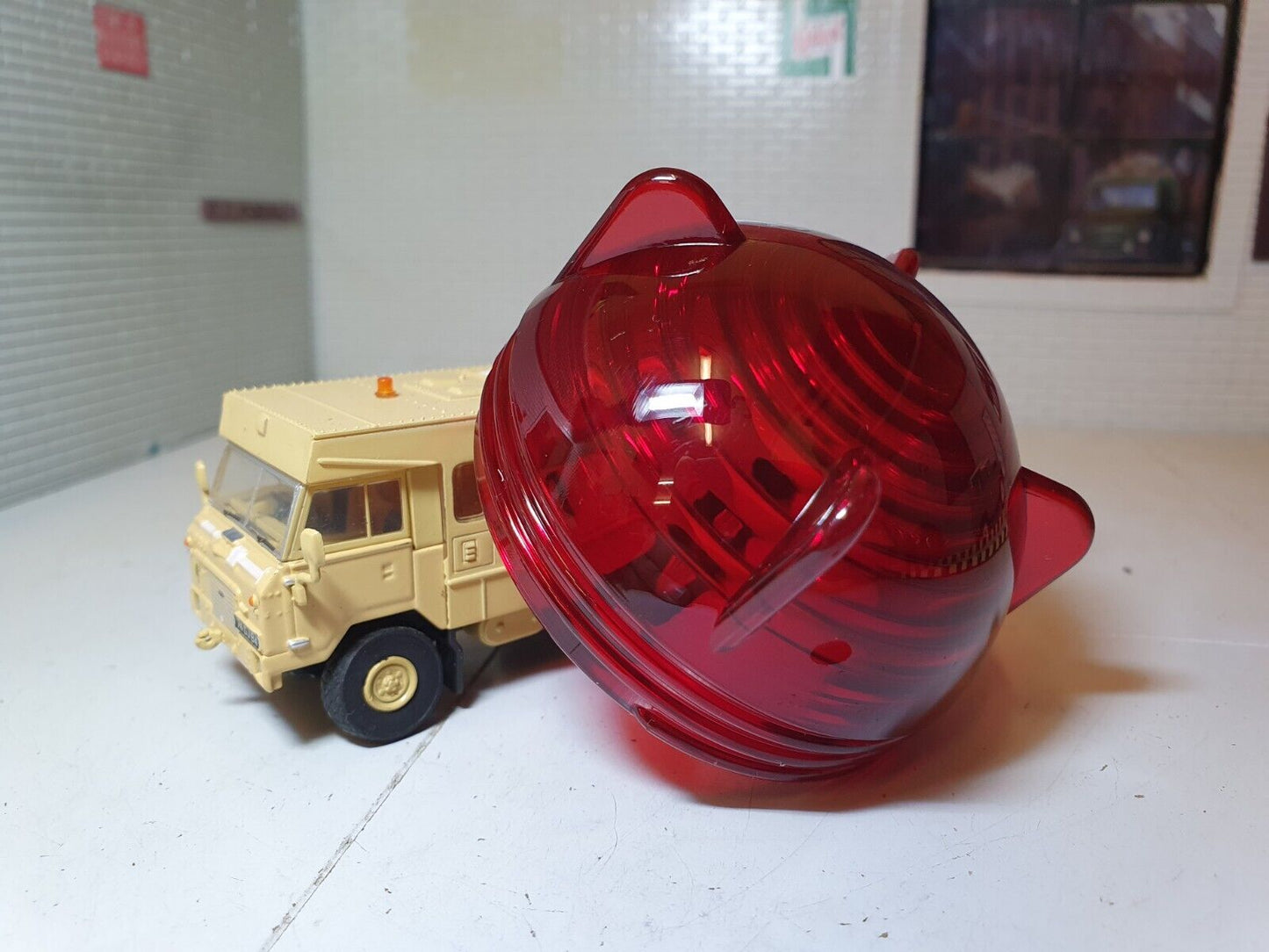 Land Rover Series Military Lightweight RAF 600858 Polycarbonate Brake Light Lens