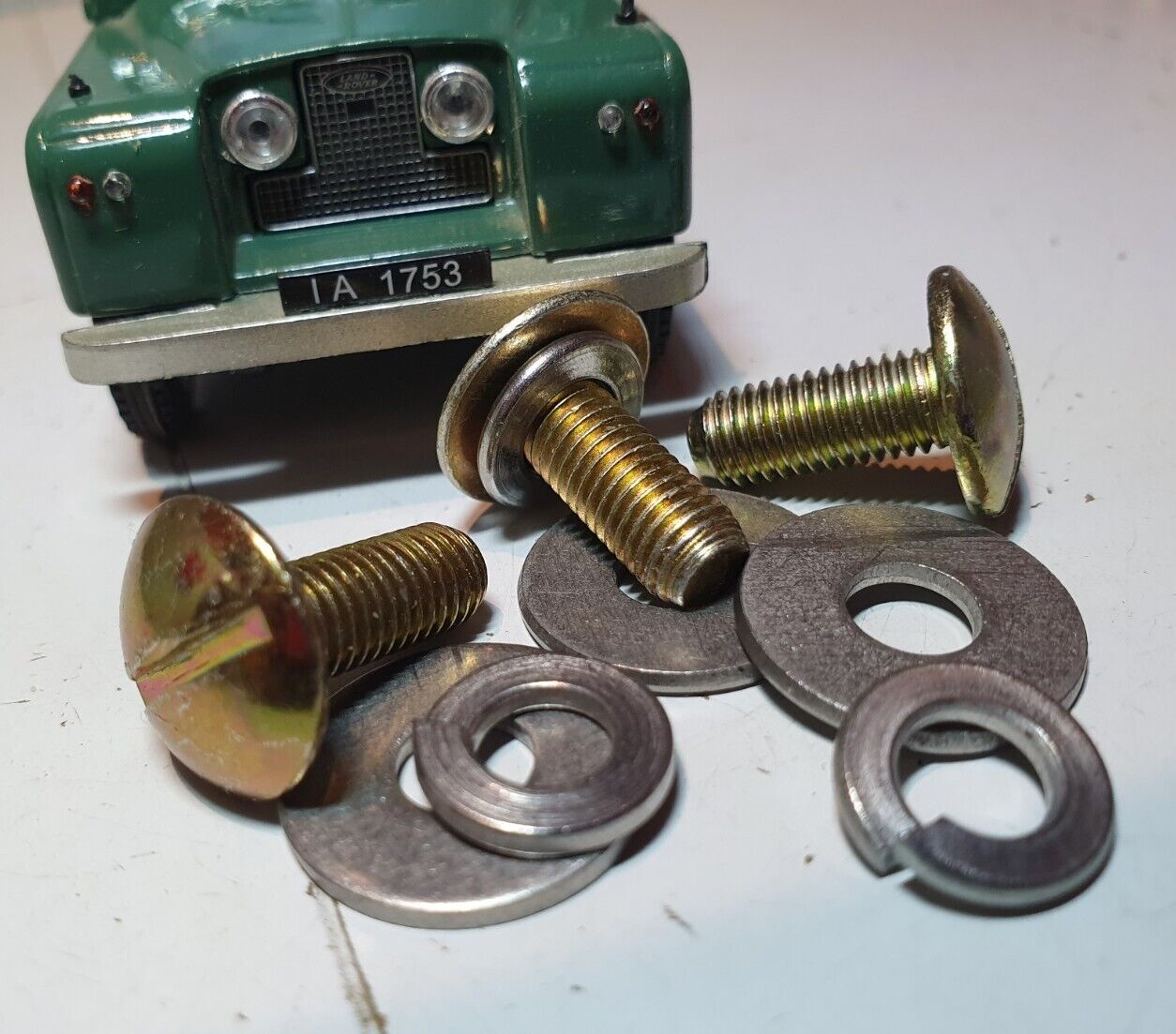 Land Rover Series 2 2a 3 Front Apron Stainless Fixing Set 78796