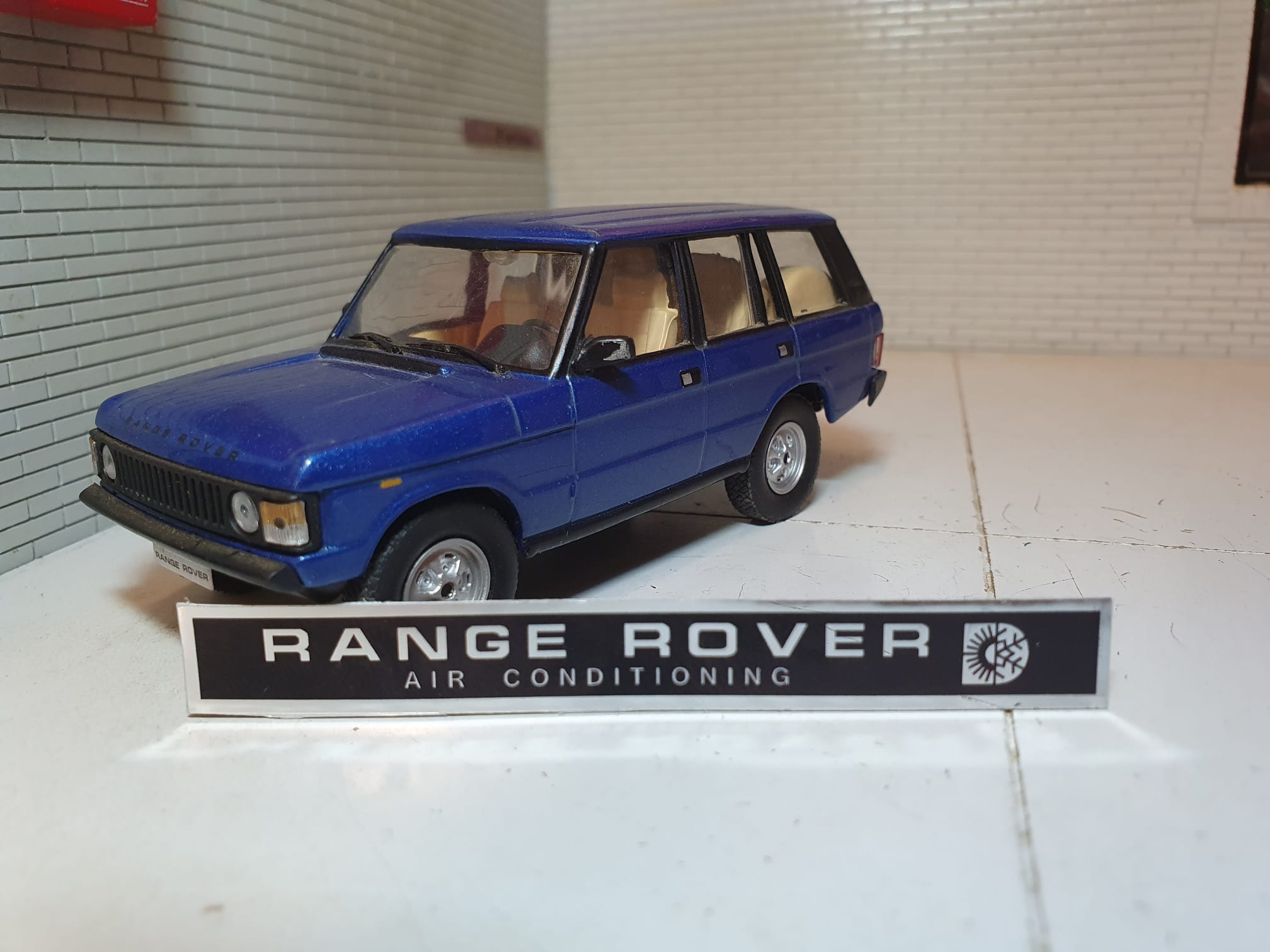 Aufkleber für die Klimaanlage des Range Rover 1979–1986 – Emberton