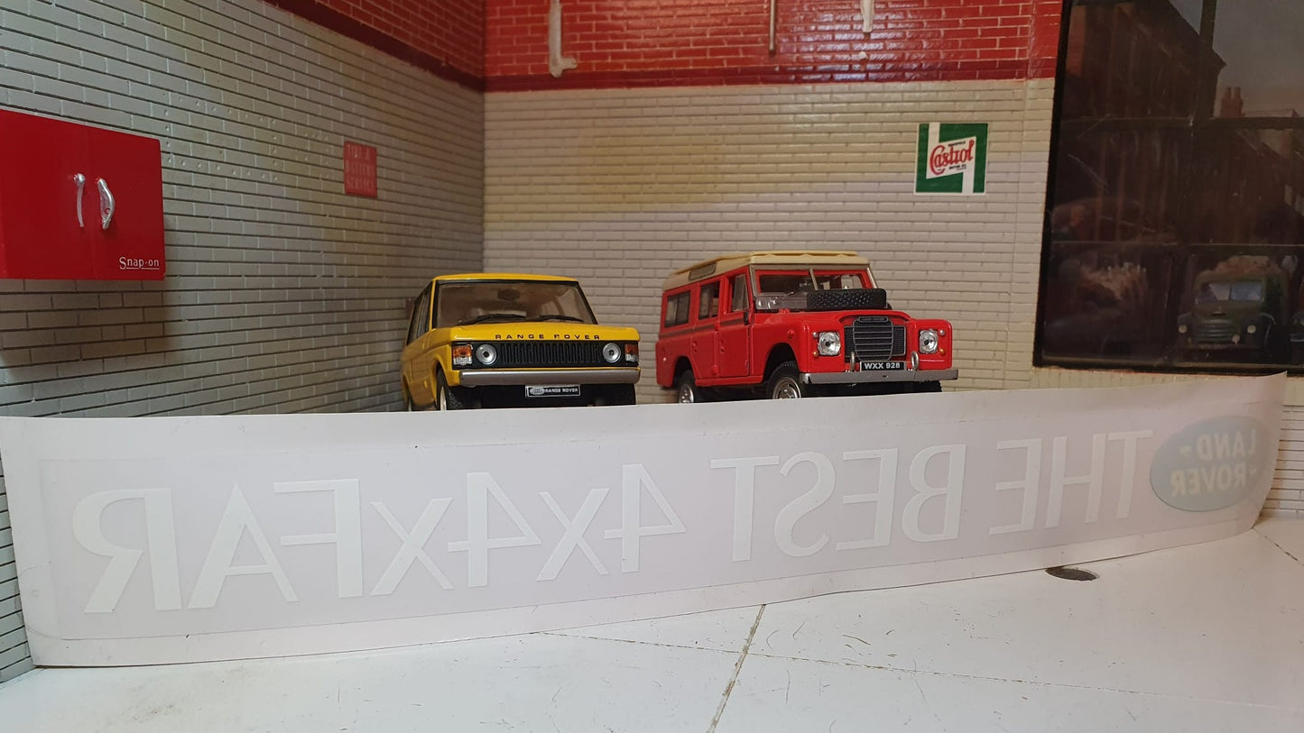 The Best 4x4xFar Land Rover Decal