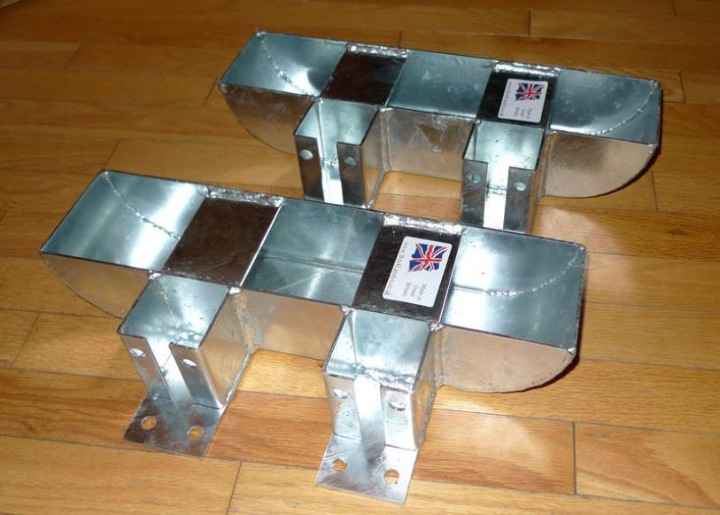 Land Rover Series 2 2a 3 Front Bumper Bumperettes - Pair