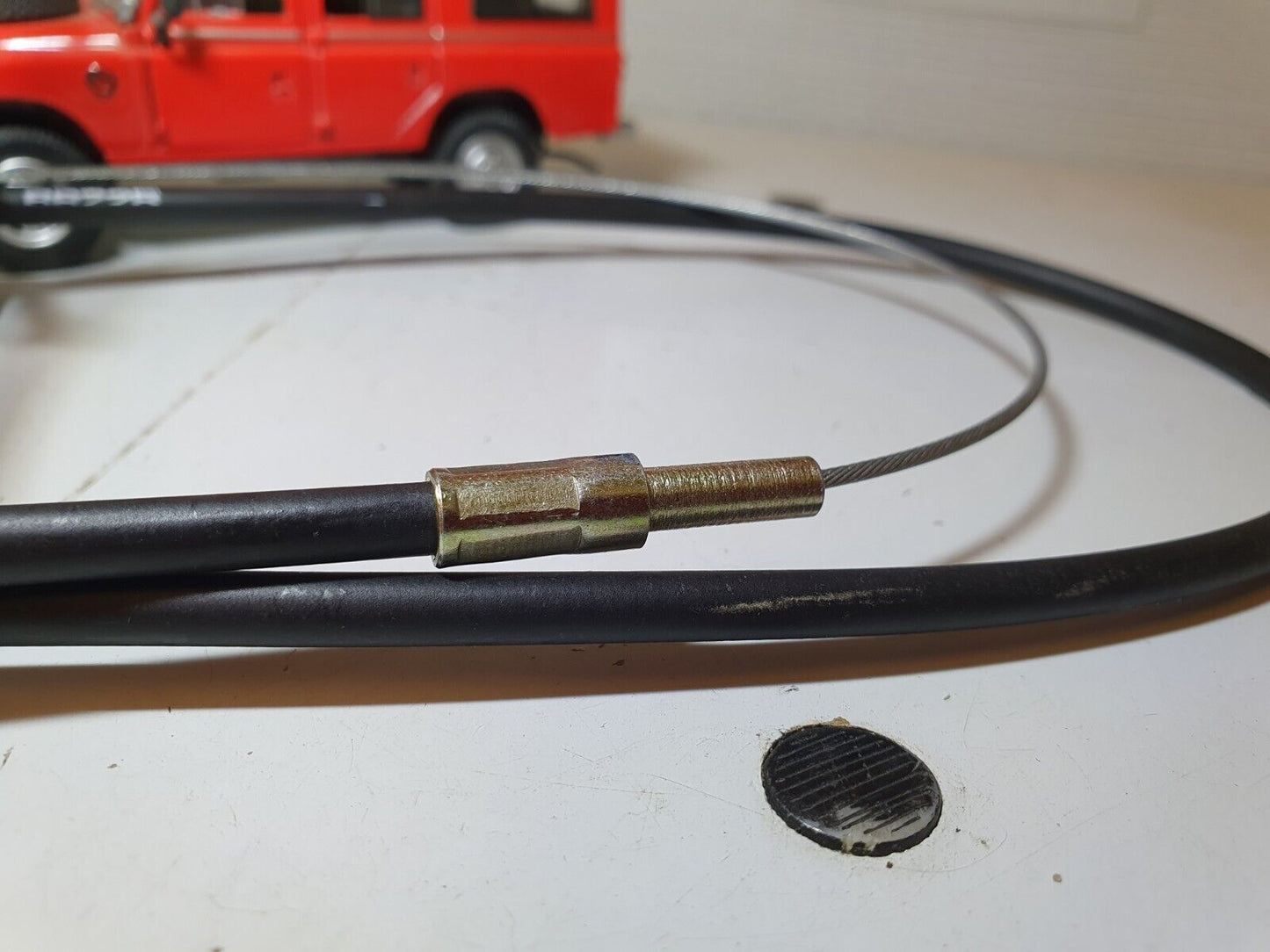 Land Rover Series 3 Diesel Stop Cable RHD Column Mounted Switch NRC4369