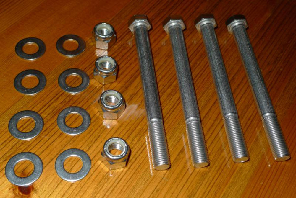 Land Rover Series Stainless Steel A2 Bumper Mounting Bolt Kit