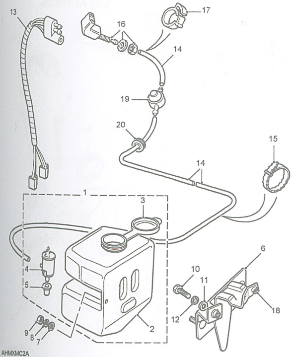Screenwash Washer Pump ADU3905
