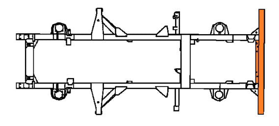 Land Rover Defender 90 110 130 Rear Cross Member Heavy Duty