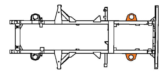 Land Rover Defender 90 Rear Spring Seat- Fits Left or Right