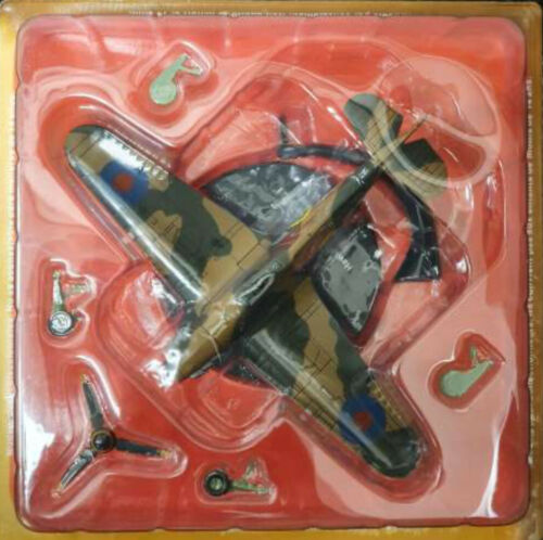 Diecast Hurricane Mk1 Model Hawker WW2 RAF Plane Deagostini 1:72