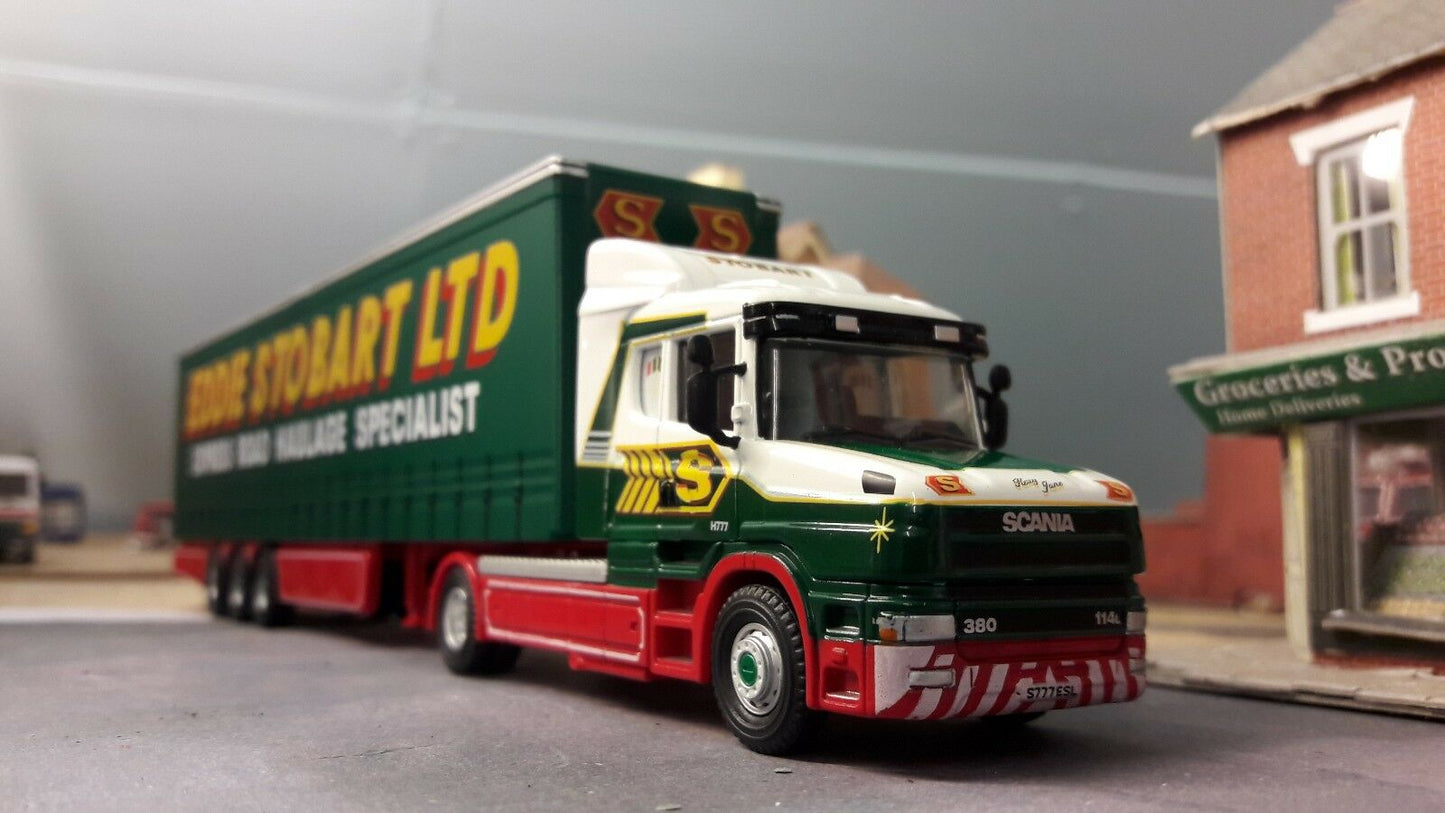 Eddie Stobart Scania Truck T Series Lorry Wagon Hornby 1:76