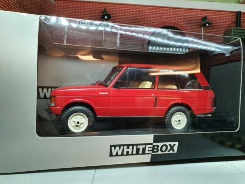 Range Rover Classic Suffix A Masai Red 1976 Whitebox 1:24