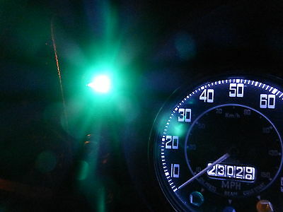 Land Rover Series 3 FFR Military Lightweight Dash light bulbs LED BA7S E10 set/kit of 8 24v