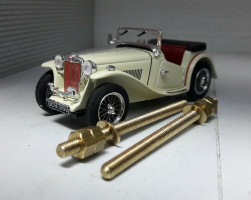 Brass 3ba Mount Studs Nuts Lucas CW1 CWH CWX Wiper Motor