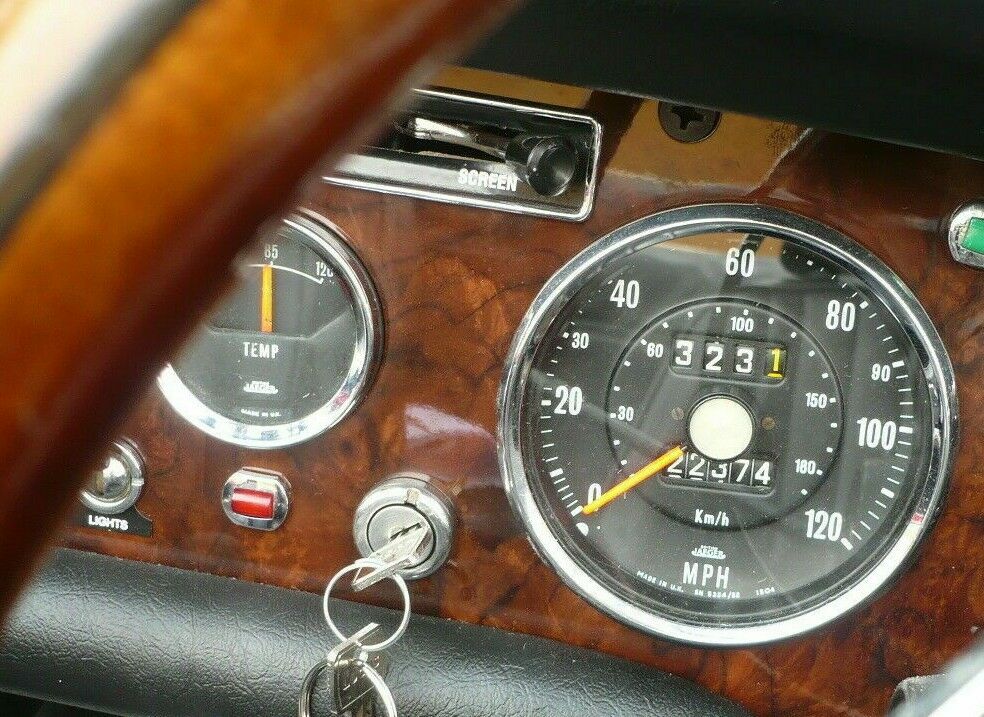 Sunbeam Alpine Tiger Daimler Dart Dash Lucas Overdrive Switch Tab Étiquette Étiquette