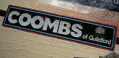 Jaguar Racing Team Colours Daimler Coombs Guildford Dealer Window Decal Sticker