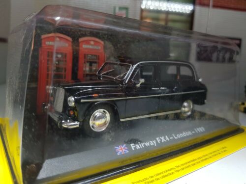 Austin LTI FX4 Fairway Black Cab London Taxi 1:43