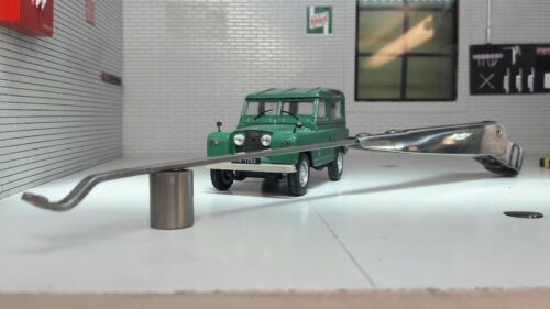 Land Rover SERIES 1 2 2a 3 Stainless Steel Wiper Arm Spoon Hook Fitting L/R - 37H7848 / 37H7847