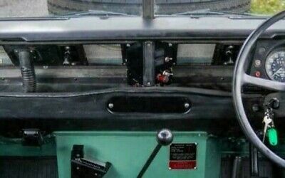 Land Rover Series 3 Centre Auxiliary Dash Switch USB Power Socket Panel & Screws