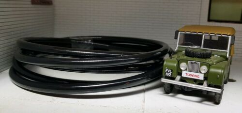 Schwarzer Scheibenwaschrohrschlauch, 2 m