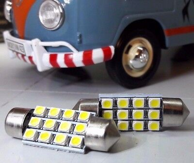 LED LLB256 12V Interior Courtesy Light Festoon Bulbs fit Splitscreen Bay