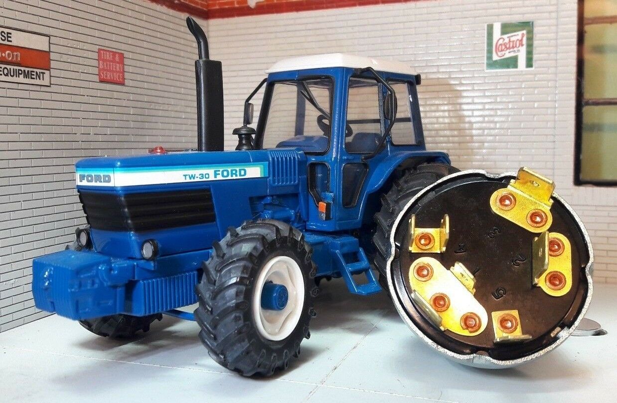 36614 Tractor Diesel Ignition 5 Position Switch & Keys Ford 1965> 1000 TW Series