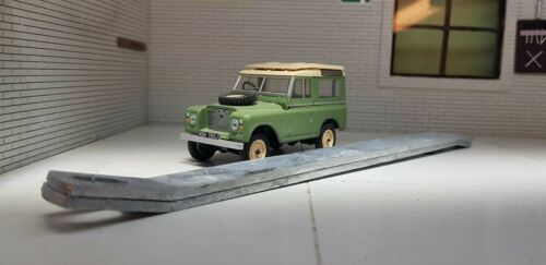 Land Rover Series 2 2a 3 Front Wing Stay Brackets Hot Galvanised 88 109 332581