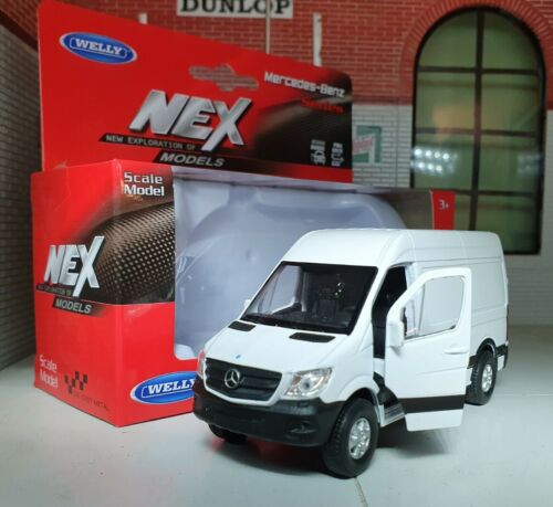 D.A.Y. Republic Official Licensed Mercedes Benz Sprinter White Panel Van 1:48 scale Metal Die Cast Pull Back Action Toy Model (Mercedes Sprinter Van D.A.Y. Republic Official Licensed Mercedes Benz Sprinter White Panel Van 1:48 scale Metal Die Cast Pull Back Action Toy Model (Mercedes Sprinter Van