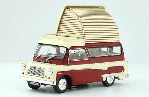 Bedford CA Dormobile Camper Van O Scale Gauge Atlas Oxford moulé sous pression 1:43