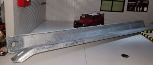 2x Rear Tub Wing Support Stay Brackets Galvanised Land Rover Defender LWB 110