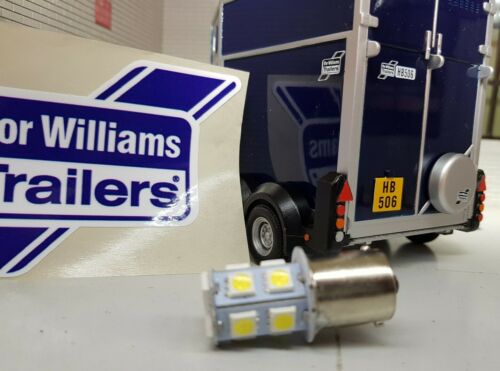 Ifor Williams Horsebox Livestock Tipper Trailer LED Numberplate Light Bulb P0713