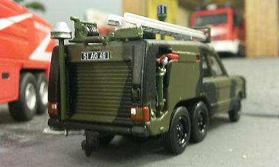 Range Rover Airport Airfield Crash Rescue Fire Engine Model TACR2 1:76