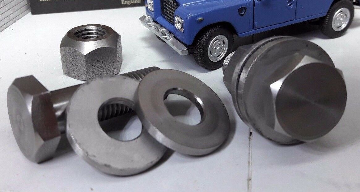 Land Rover Series 1 80 86 107 109 Windscreen Hinge Bolt Washer Nut Stainless x2