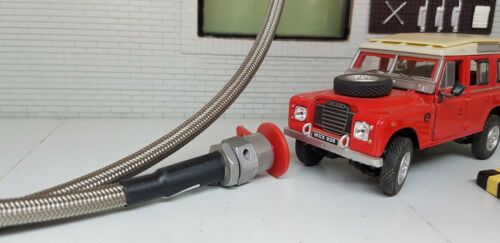 Austin Mini Morris A Series Engine Smiths Jauge de pression d'huile Tuyau de liaison tressé