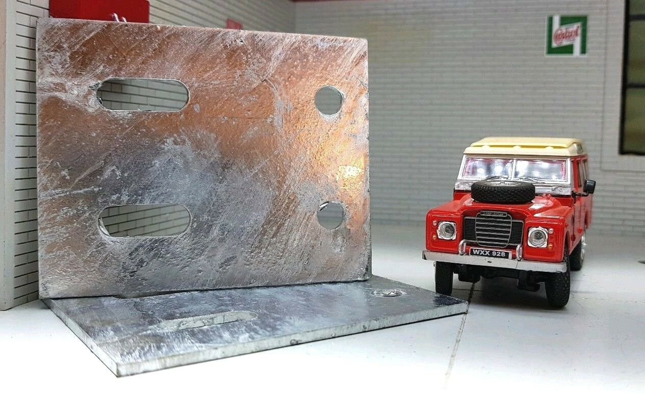 Galvanised Chassis Mounting Plates 598792 Land Rover Series 2a 3 Lightweight