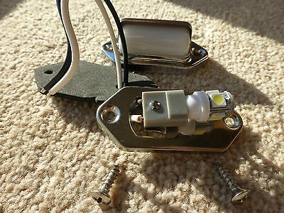 LandRover VW Bay Classic Camper Car Universal Courtesy Light LED Stainless Steel