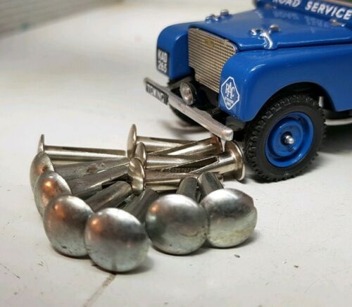 Rear Tub Crossmember Rubber Pad Split Rivets x12 Land Rover Series 1 80 302581