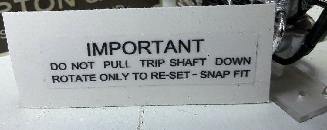 Triumph Norton Smiths Chronometric Speedometer Small Trip Reset RSM Gauge Decal